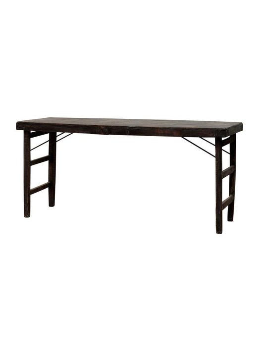 Large Black Folding Console