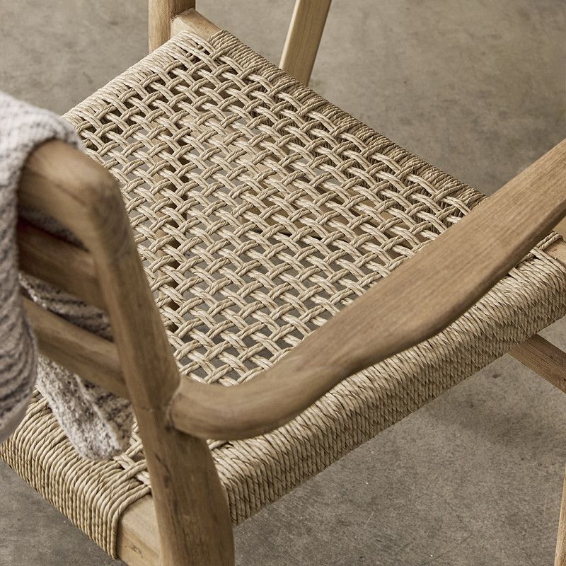 Verano outdoor armchair natural