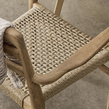 Verano outdoor armchair natural