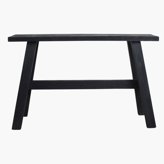 Black Bus Stop Bench (Large)