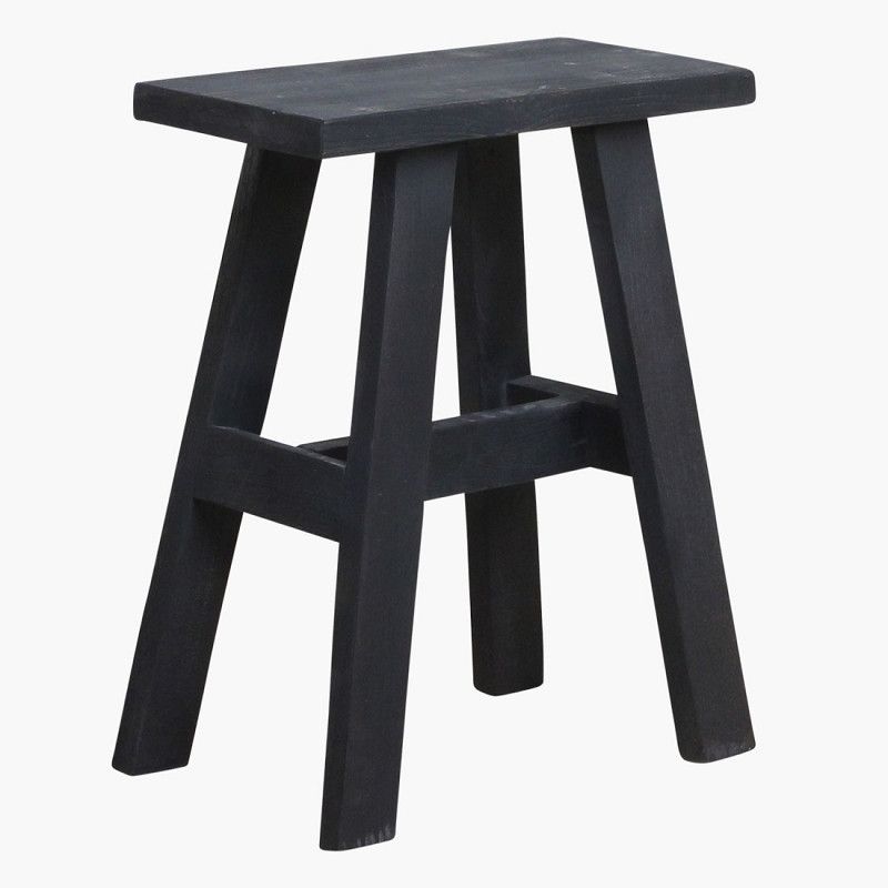 Black Bus Stop Bench (Medium)