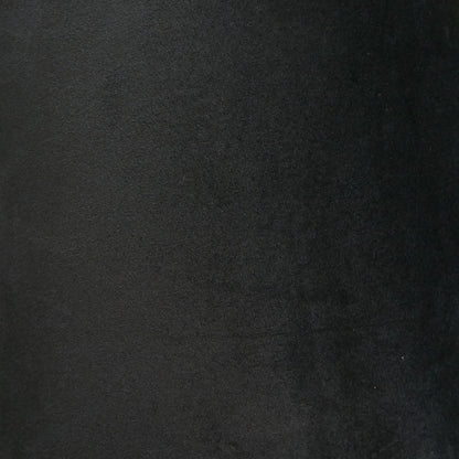 Bronze Oval Frame Lamp with Black Velvet Shade