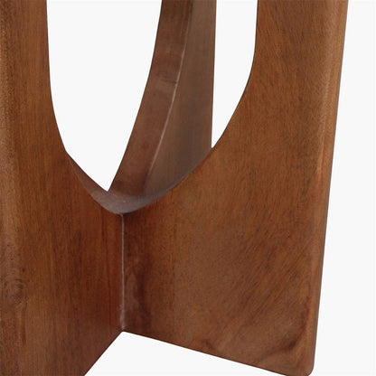 Brunei Side Table Black Marble