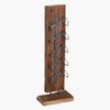 5 Bottle Wine Stand Teak Beam