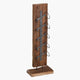 5 Bottle Wine Stand Teak Beam