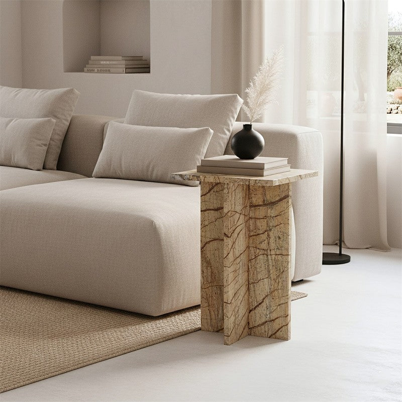 Seoul Side Table Bizar Marble