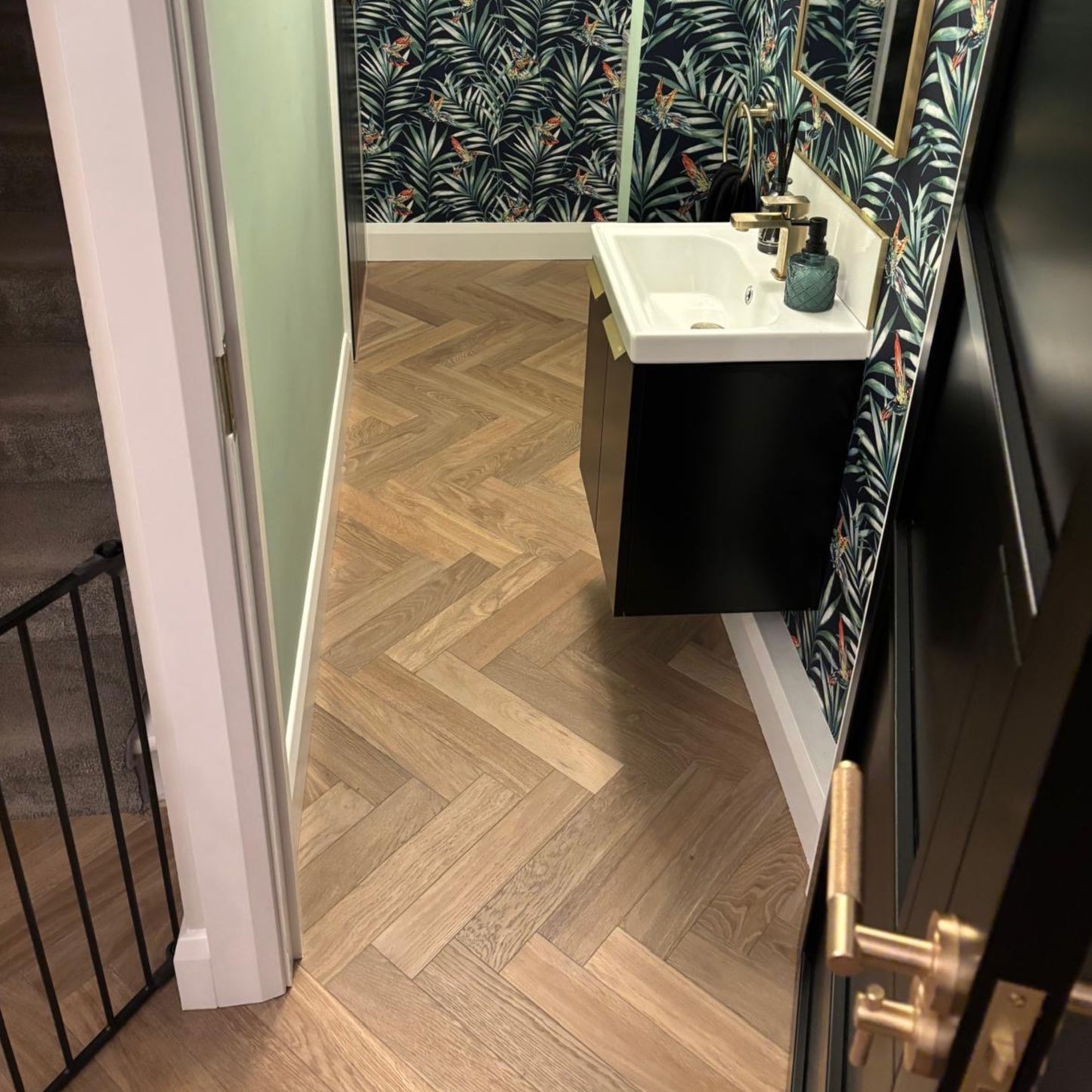 Mountain Ridge Oak Herringbone