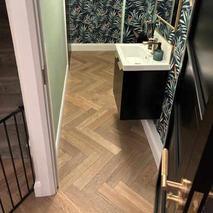 Mountain Ridge Oak Herringbone
