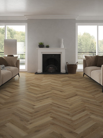 Mountain Ridge Oak Herringbone