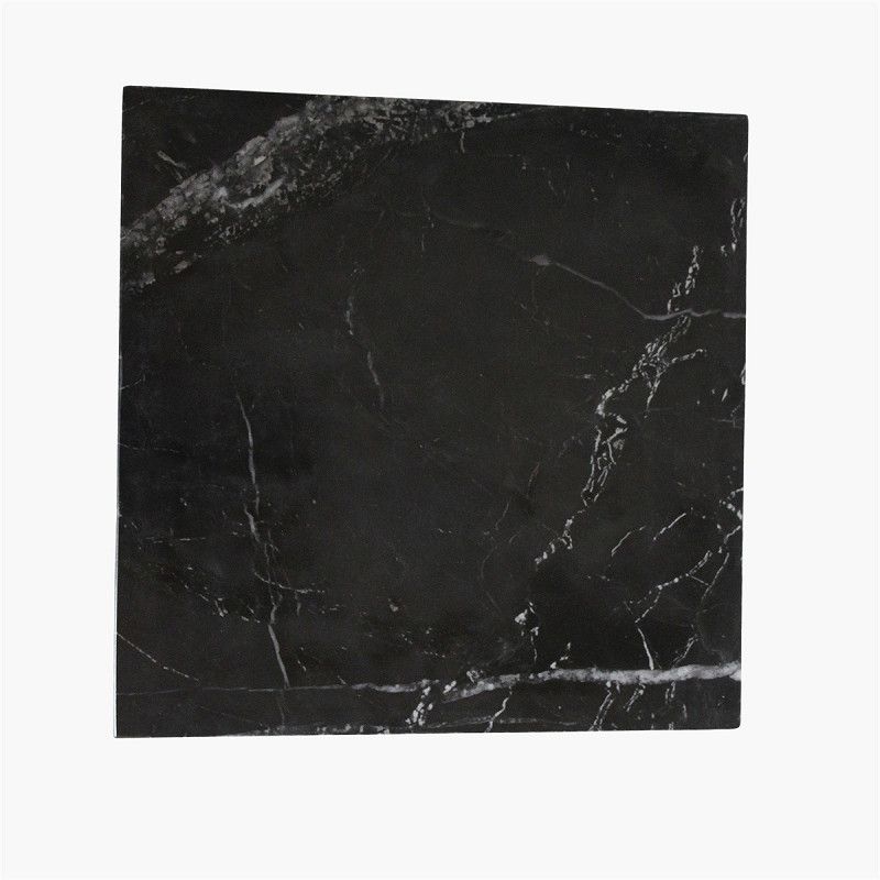 Shanghai Side Table in Black Marble
