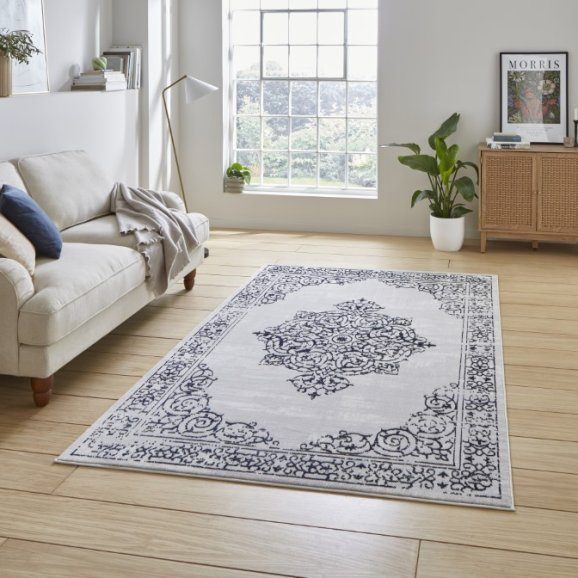 Artemis B9076A Blue Silver Rug
