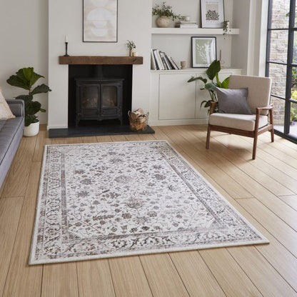 Creation 50112 Beige Silver Rug
