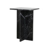 Shanghai Side Table in Black Marble