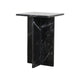 Shanghai Side Table in Black Marble