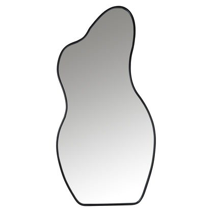 Aldon Black Metal Mirror