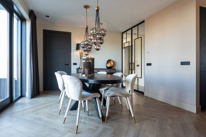 Bloomville 3-drawer Console Gold