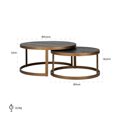 Blackbone Brass Coffee Tables