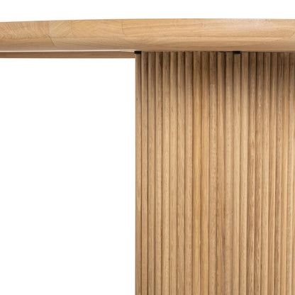 Belfort Natural Oak Dining Table 240cm