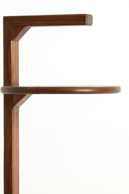 Delmino Acacia Wood Side Table