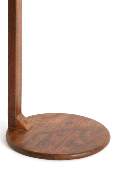 Delmino Acacia Wood Side Table
