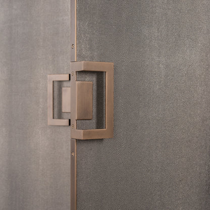 Bloomville Bar Cabinet Gold