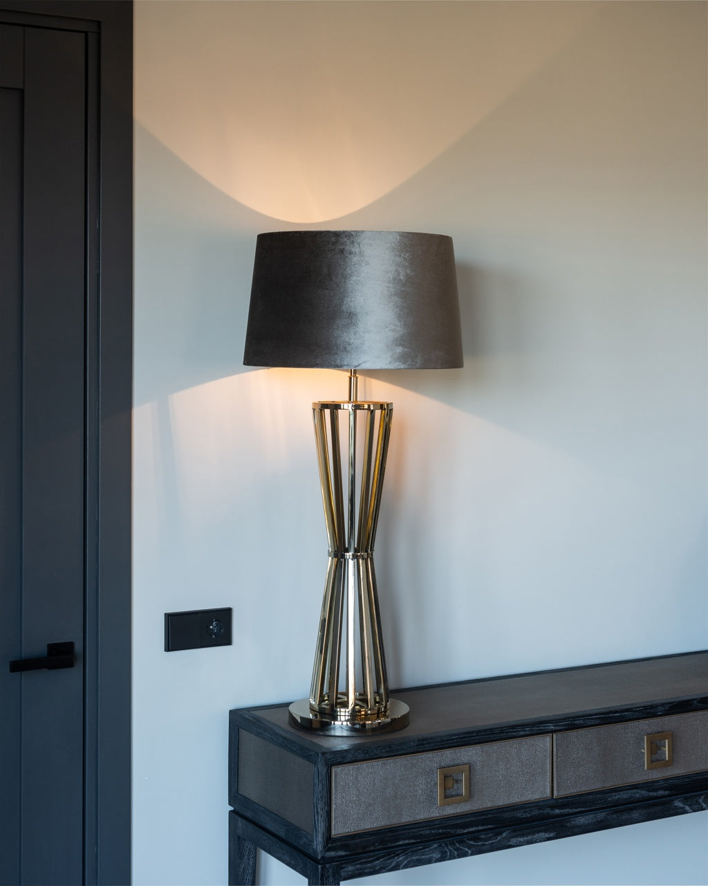 Bloomville 3-drawer Console Gold