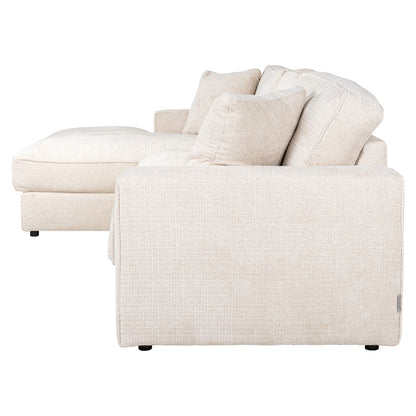 Santos Sofa Niagara Beige (2.5-Seater + Lounge Left)