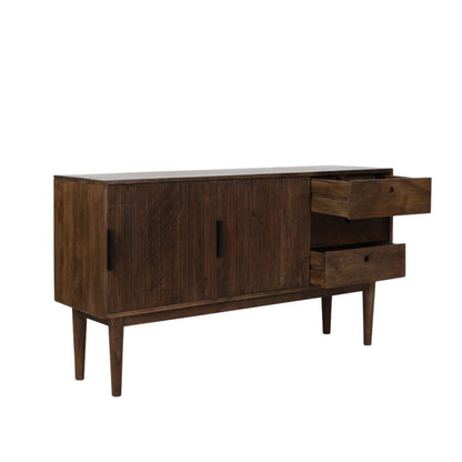 Bitika Wood Dark Brown Cabinet