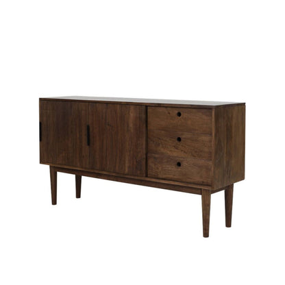 Bitika Wood Dark Brown Cabinet