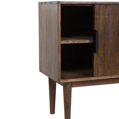 Bitika Wood Dark Brown Cabinet