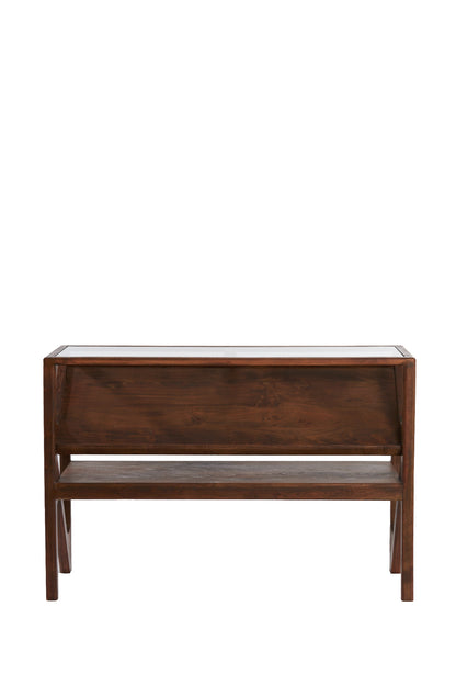 Yuki Acacia Wood & Glass Console Table