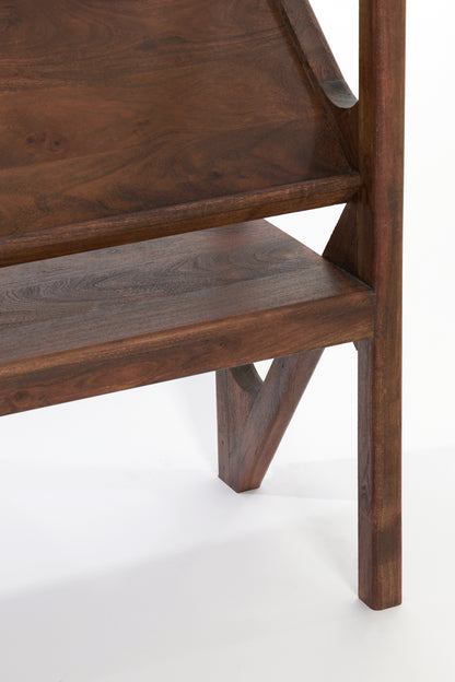 Yuki Acacia Wood & Glass Console Table