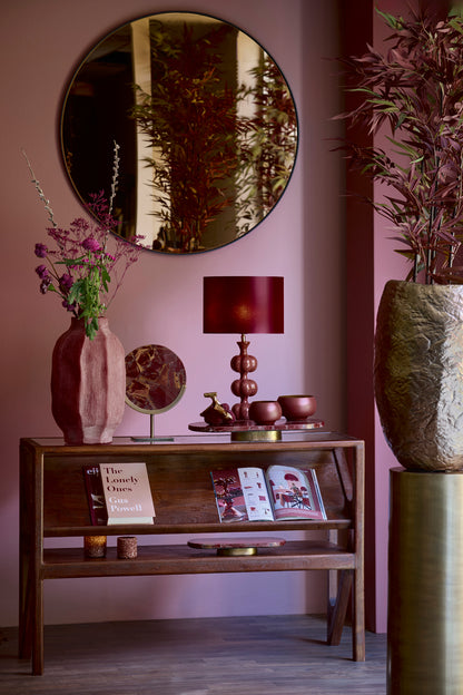 Yuki Acacia Wood & Glass Console Table