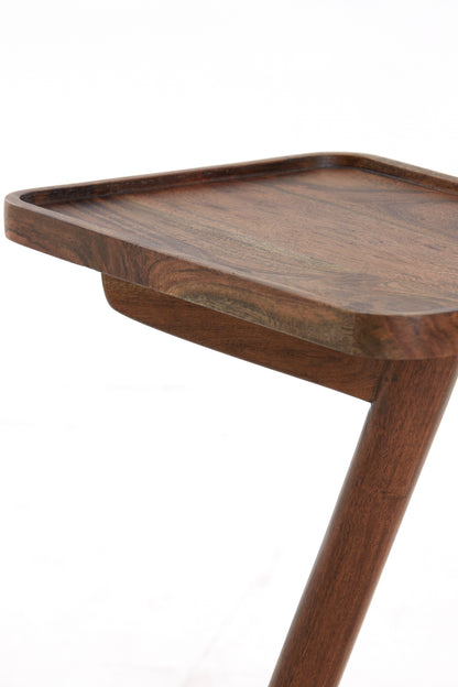 Qiano Acacia Wood Side Table