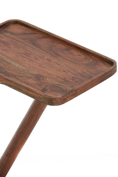 Qiano Acacia Wood Side Table