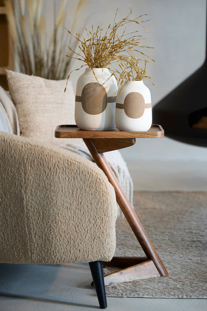 Qiano Acacia Wood Side Table