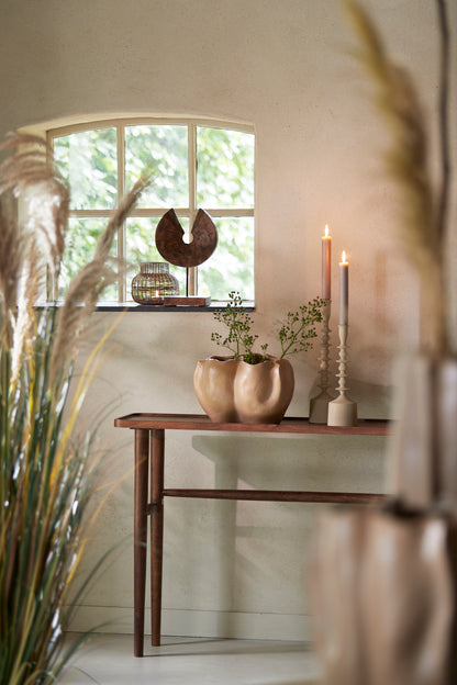 Qiano Large Acacia Wood Console Table