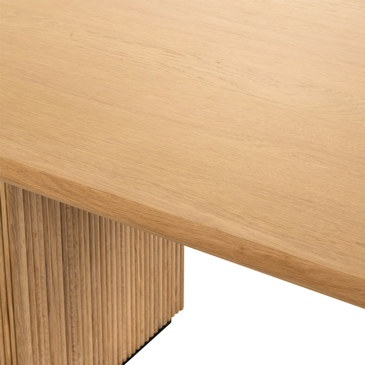 Belfort Natural Oak Dining Table 240cm