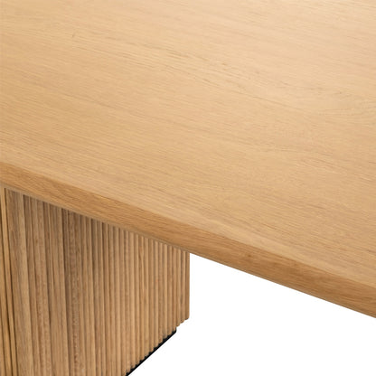 Belfort Natural Oak Dining Table 240cm