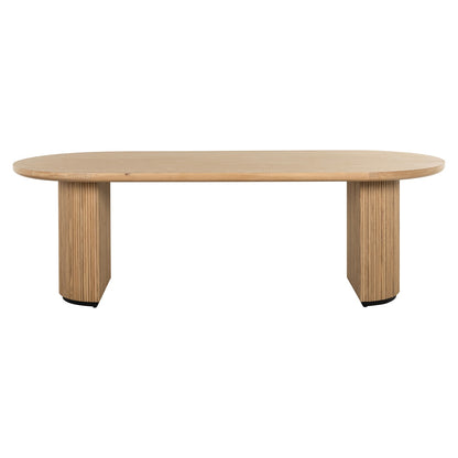 Belfort Natural Oak Dining Table 240cm