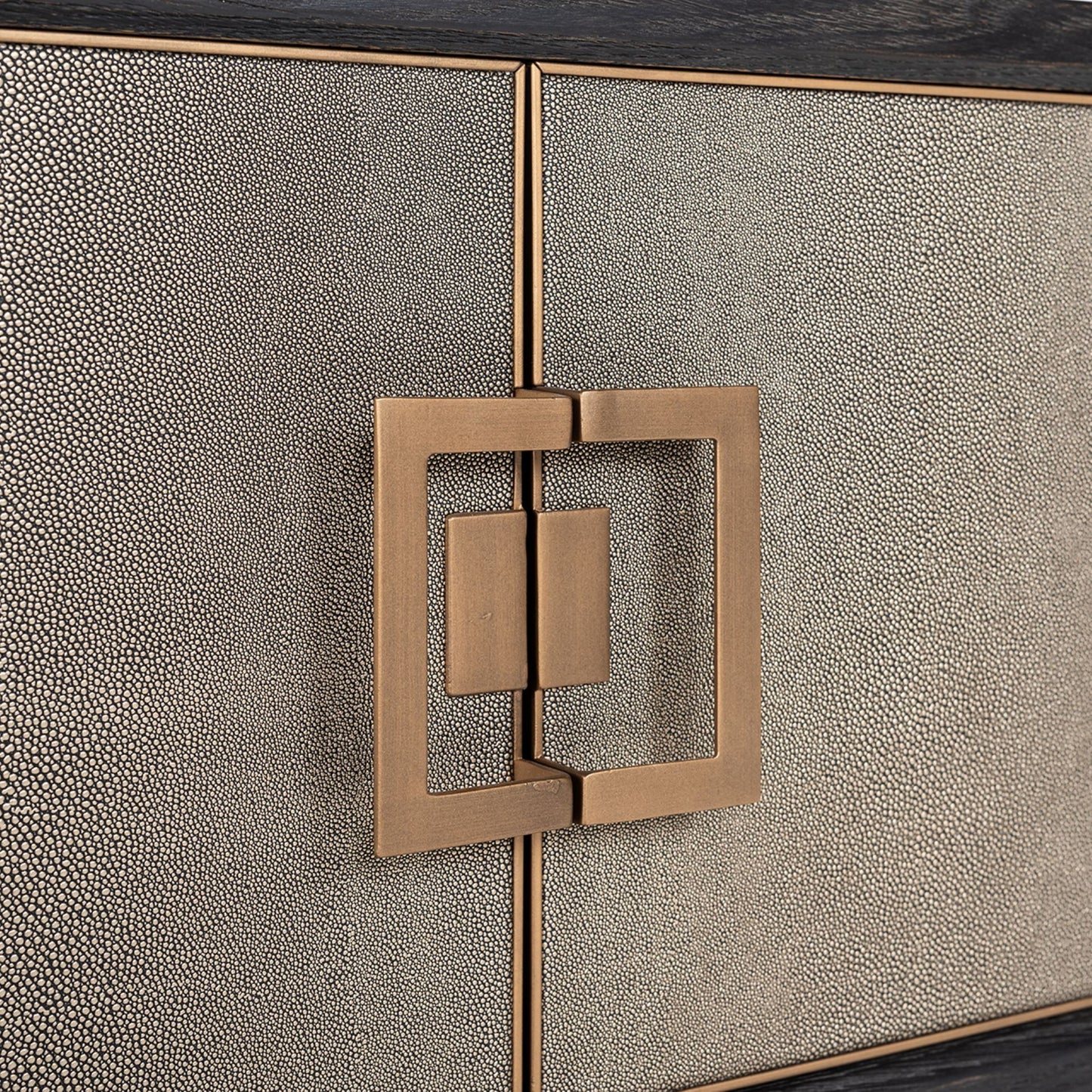 Bloomville 4 Door TV Unit Gold