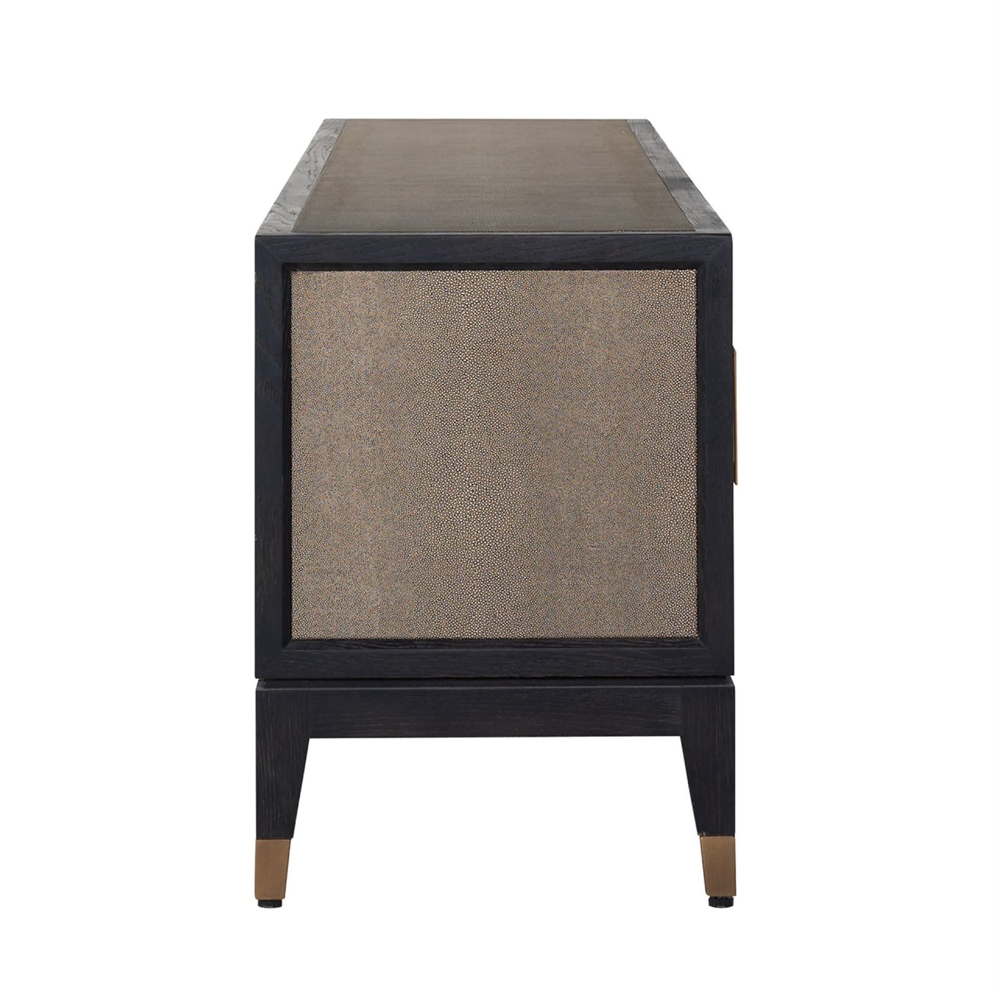 Bloomville 4 Door TV Unit Gold