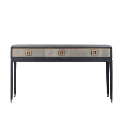 Bloomville 3-drawer Console Gold