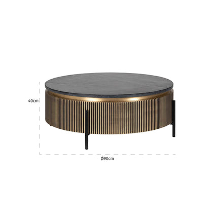 Ironville Round Coffee Table