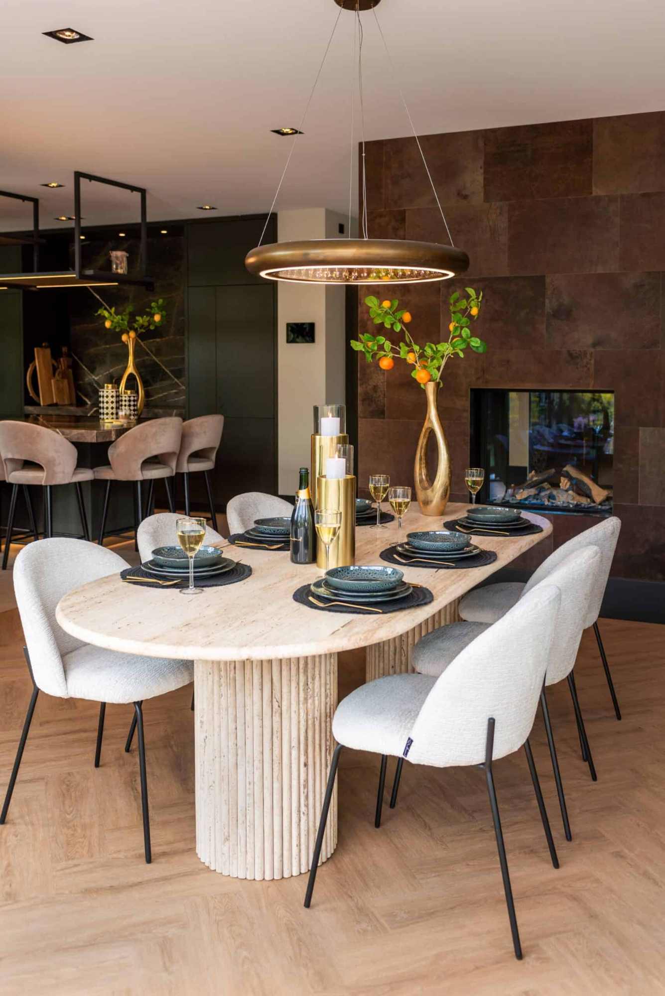 La Cantera Beige Dining Table 240cm