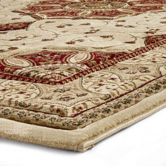 Heritage 4400 Cream Red Rug