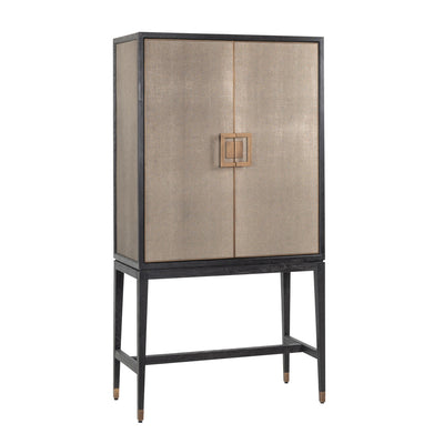 Bloomville Bar Cabinet Gold