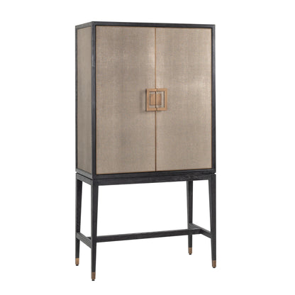 Bloomville Bar Cabinet Gold
