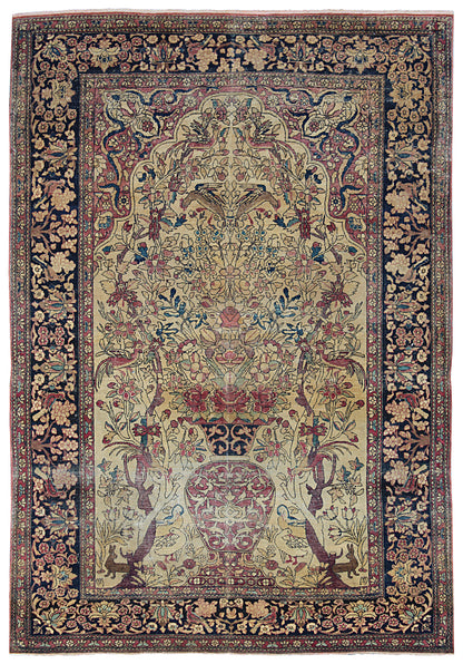 Antique Isfahan Rug