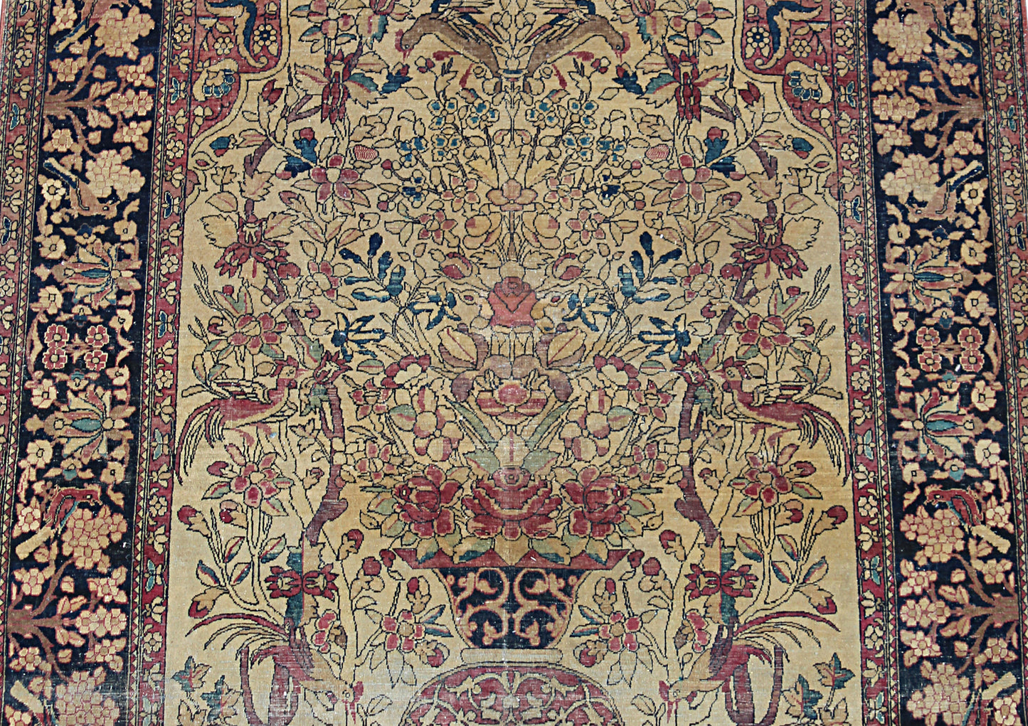 Antique Isfahan Rug